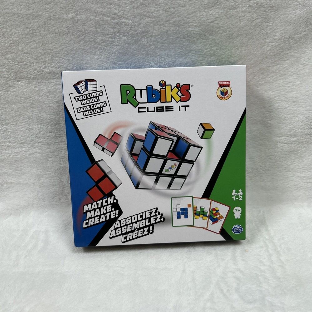 Rubiks Cube It Game 2 Cubes New In Box